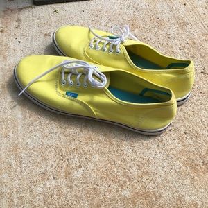 Yellow Lo Pro Vans